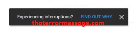 Experiencing Interruptions Youtube