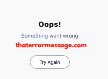 Oops Something Went Wrong Gettr