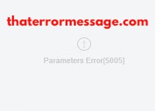 Parameteres Error 5005 Tiktok