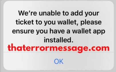 Unable To Add Your Ticket To Your Wallet London Northeastern Railway