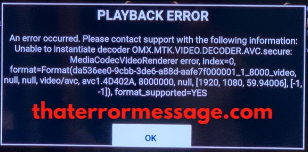 Playback Error Nba League Pass