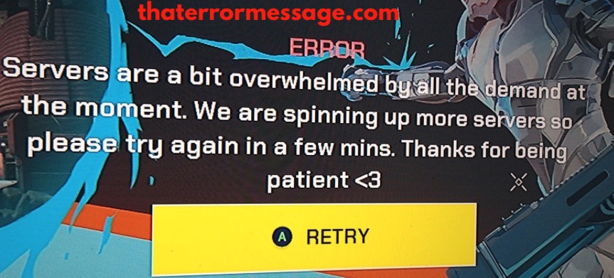 Servers Are Overwhelmed Splitgate