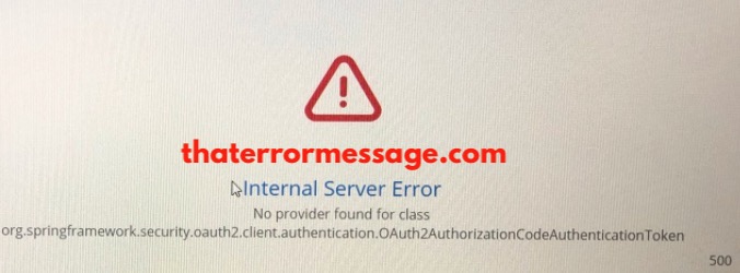 Internal Server Error 500 Discovery South Africa