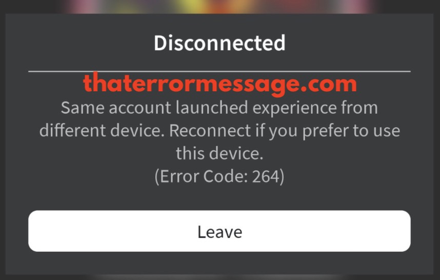 Same Account Launched Experience From Different Device 264 Roblox
