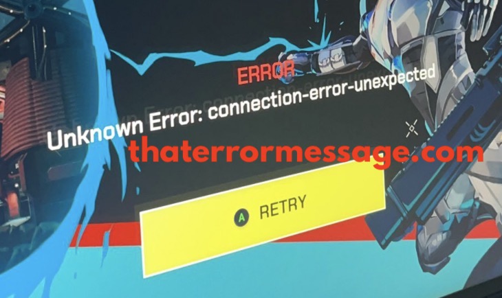 Unknown Error Connection Error Unexpected Splitgate