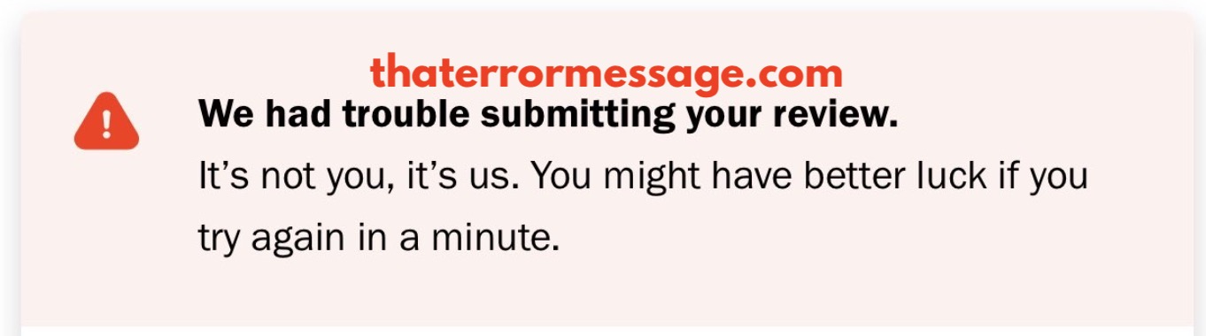 We Had Trouble Submitting Your Review Rotten Tomatoes