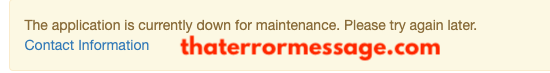 The Application Is Currently Down For Maintenance Interactive Brokers