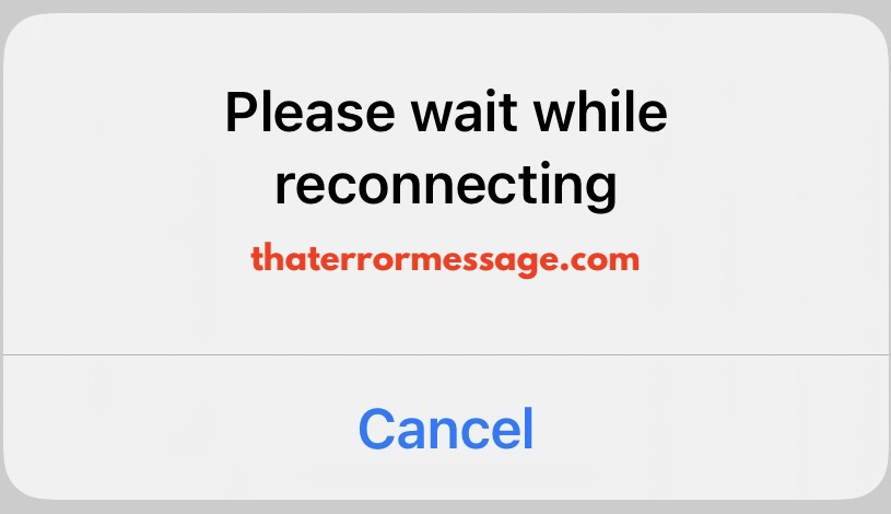Please Wait While Reconnecting.interactive Brokers