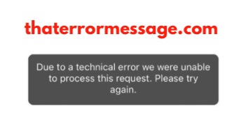 Technical Error Unable To Process This Request Airtel