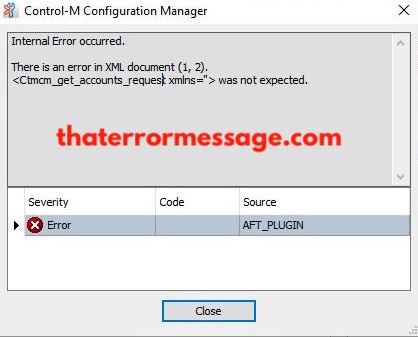 There Is An Error In Xml Document Control M