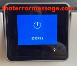 B305dff9 Hp Printer Error