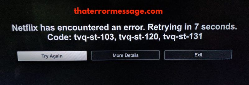 Tvq St 103 Tvq St 120 Tvq St 131 Netflix