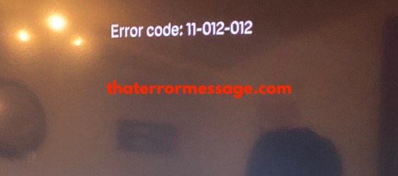 Error Code 11 012 012 Dazn