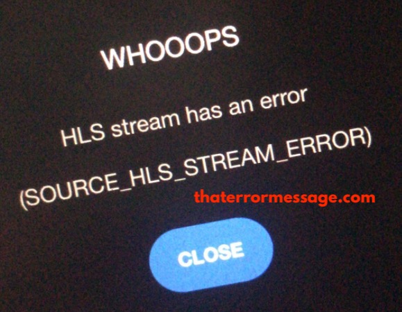 Source Hls Stream Error Discovery Plus