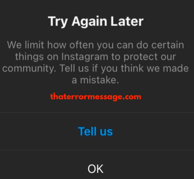 We Limit How Often You Can Do Certain Things Instagram