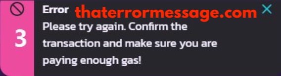 Make Sure You Are Paying Enough Gas Pancakeswap