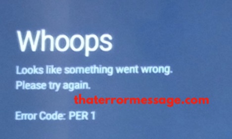 Error Code Per 1 Dstv