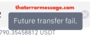 Future Transfer Failed Binance