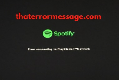 Spotify Error Connecting To Playstation Network