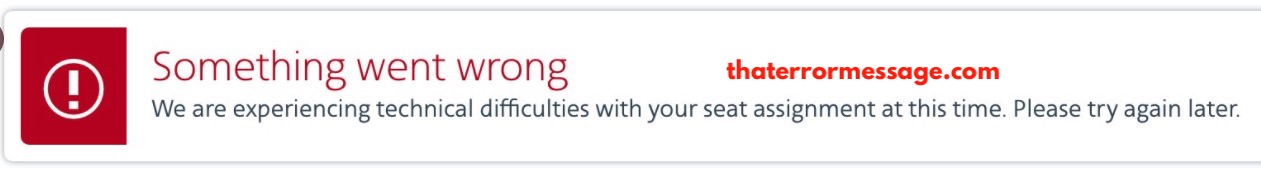 We Are Experiencing Technical Difficulties American Airlines