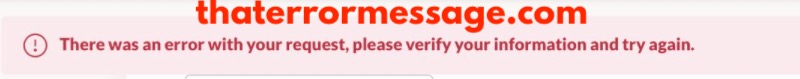 There Was An Error With This Request Go Fund Me