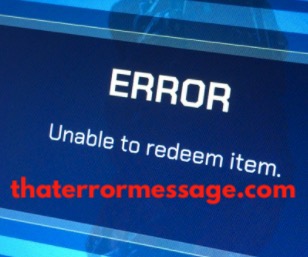 Unable To Redeem Item Splitgate