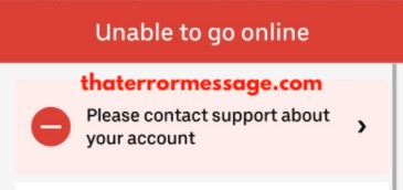 Unable To Go Online Uber