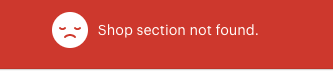 Shop Section Not Found Etsy
