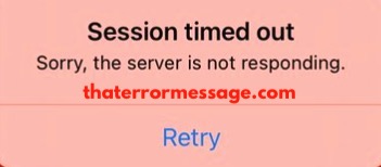 Server Not Responding Santander