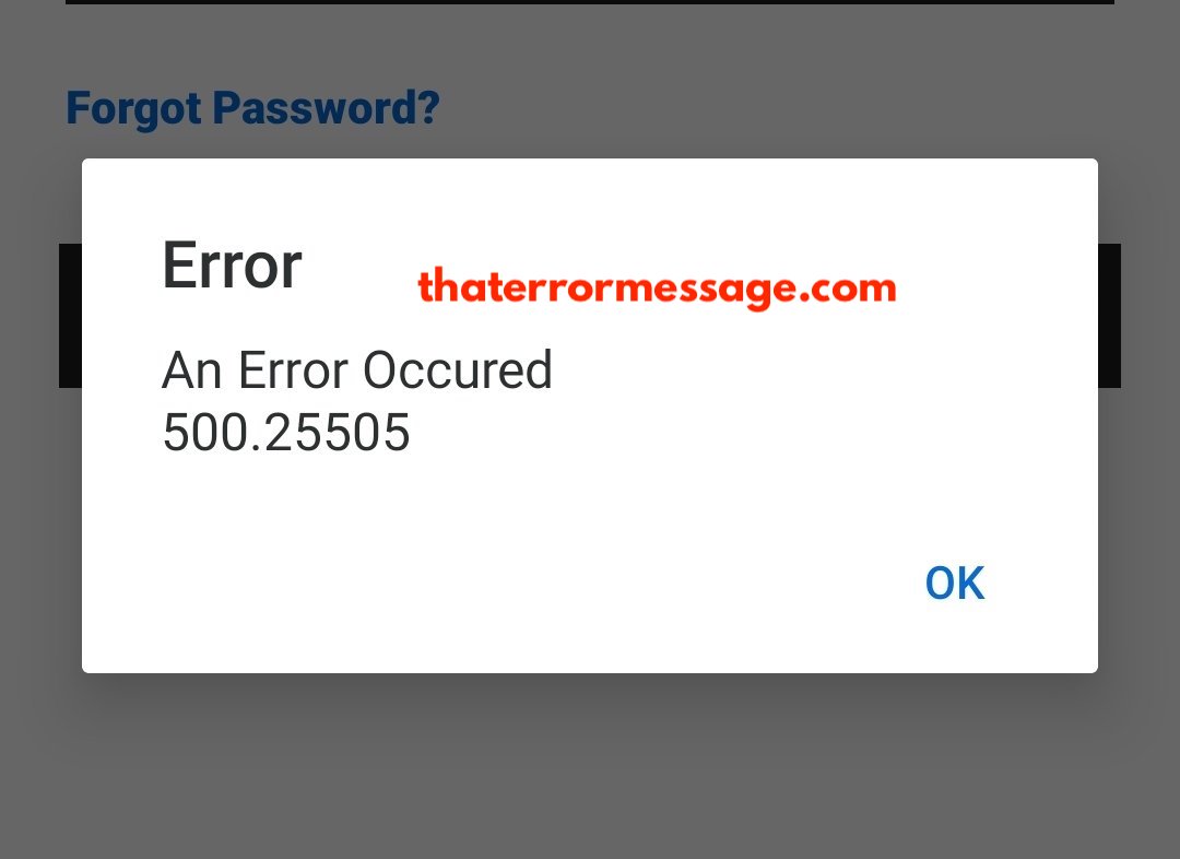 Error Occured 500 25505 Footlocker