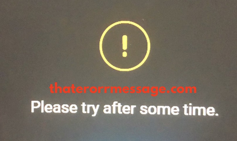 Please Try After Some Time Dstv