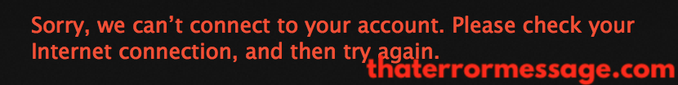 We Cannot Connect Your Account Microsoft 365