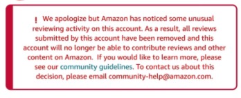 Amazon Has Noticed Some Unusual Activity On This Account