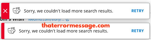 Redditt Sorry We Couldnt Load More Search Results