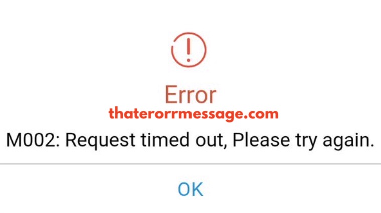 M002 Sbi Error