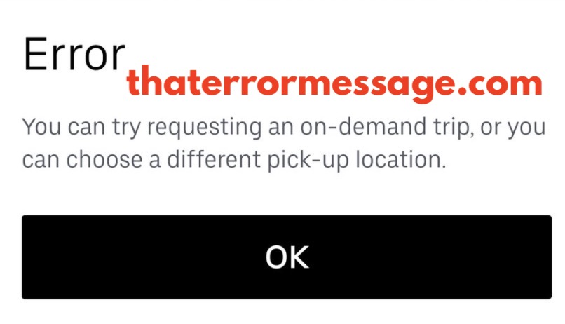 You Can Try Requesting An On Demand Trip Uber