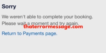 We Werent Able To Complete Your Booking Expedia
