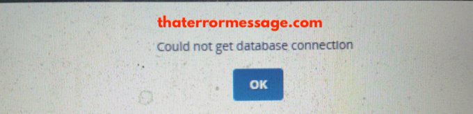 Could Not Get Database Connection Hdfc Securities
