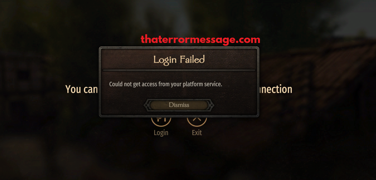 Could Not Get Access From Your Platform Service