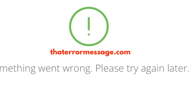 Something Went Wrong Top Cashback