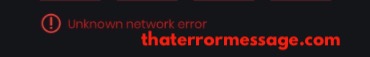 Unknown Network Error Ola India
