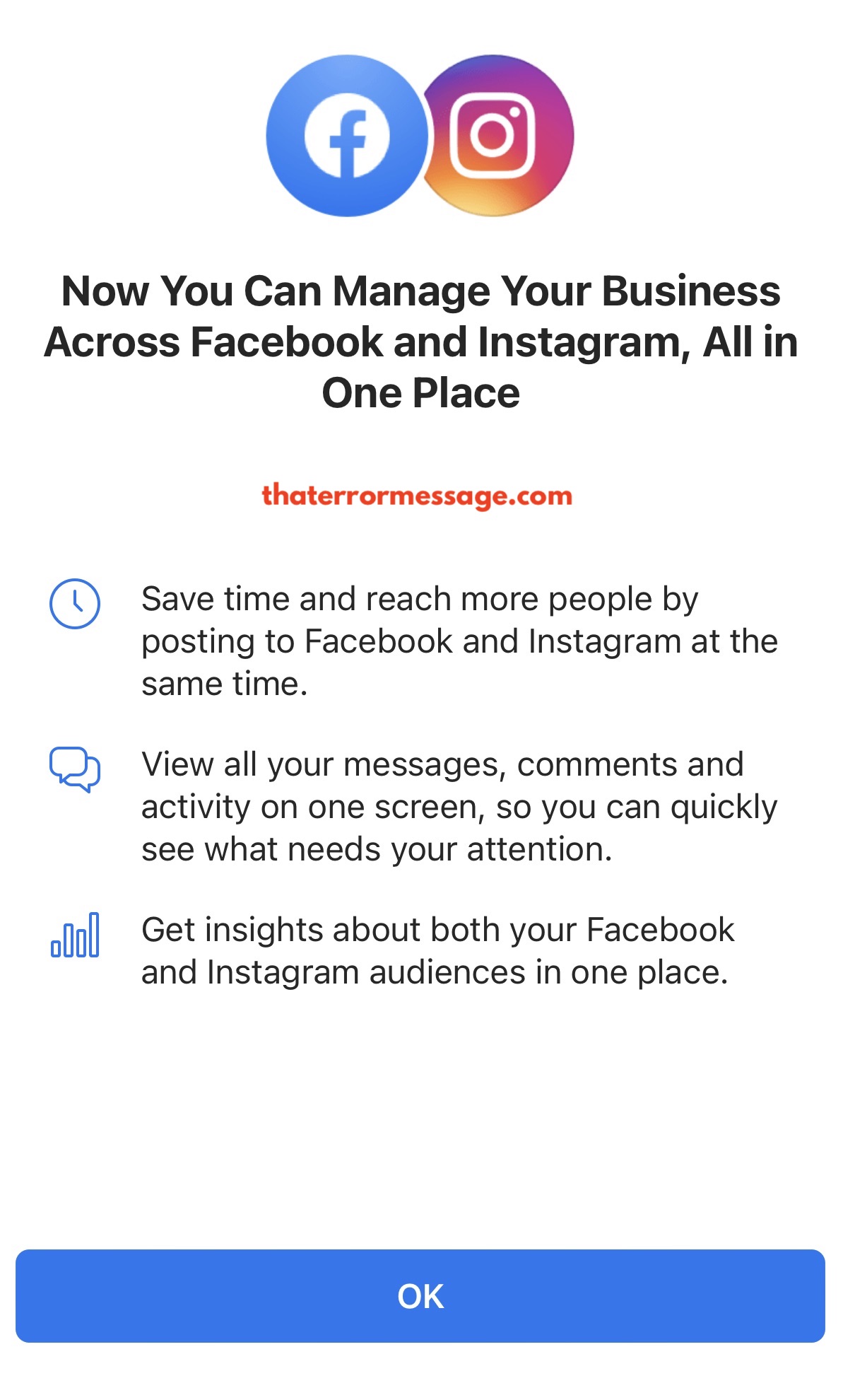 Now You Can Manage Your Business Across Facebook And Instagram All In One Place