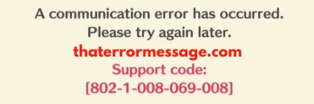 A Communications Error Occurred Pocket Camp