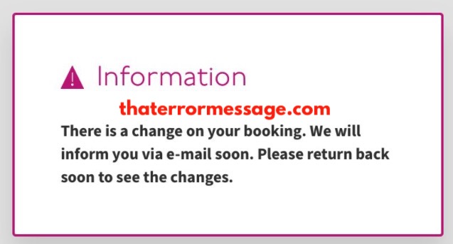 There Is A Change On Your Booking Wizzair