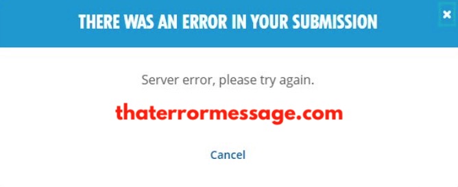 There Was An Error In Your Submission Server Carnival Cruise