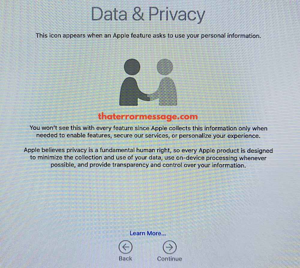 Apple Data And Privacy Use Of Personal Information
