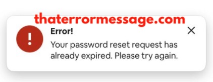Your Password Reset Request Has Already Expired Airbnb