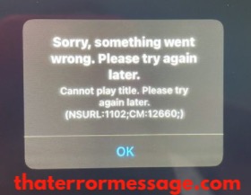 Sorry Something Went Wrong Nsurl 1102 Cm 12660 Netflix