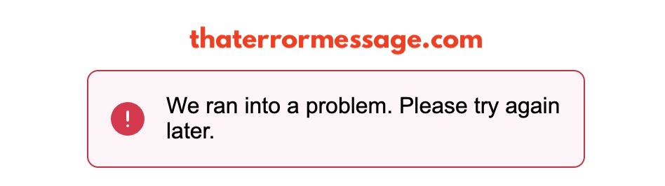 We Ran Into A Problem Login Ebay