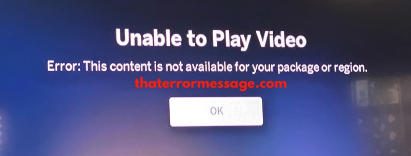 Unable To Play Video This Content Is Not Available For Your Package Or Region Xfinity